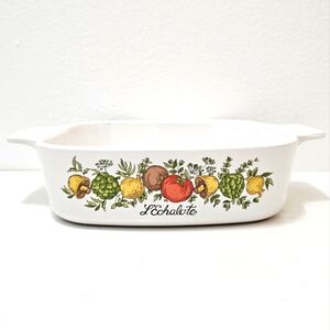 Vintage Corningware Spice of Life Casserole Dish 1-Quart A-1-B - No Lid